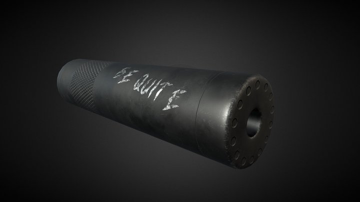 Silencer 3D Model