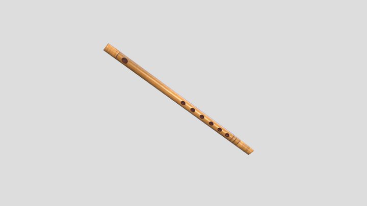 Seruling 3D Model
