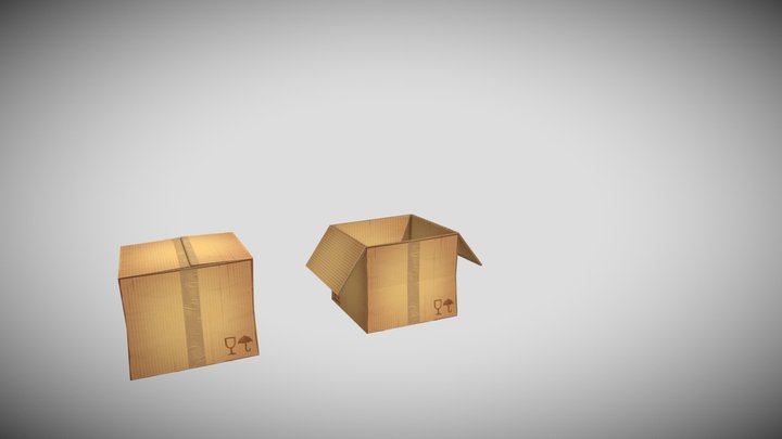 Box- Open 3D Model