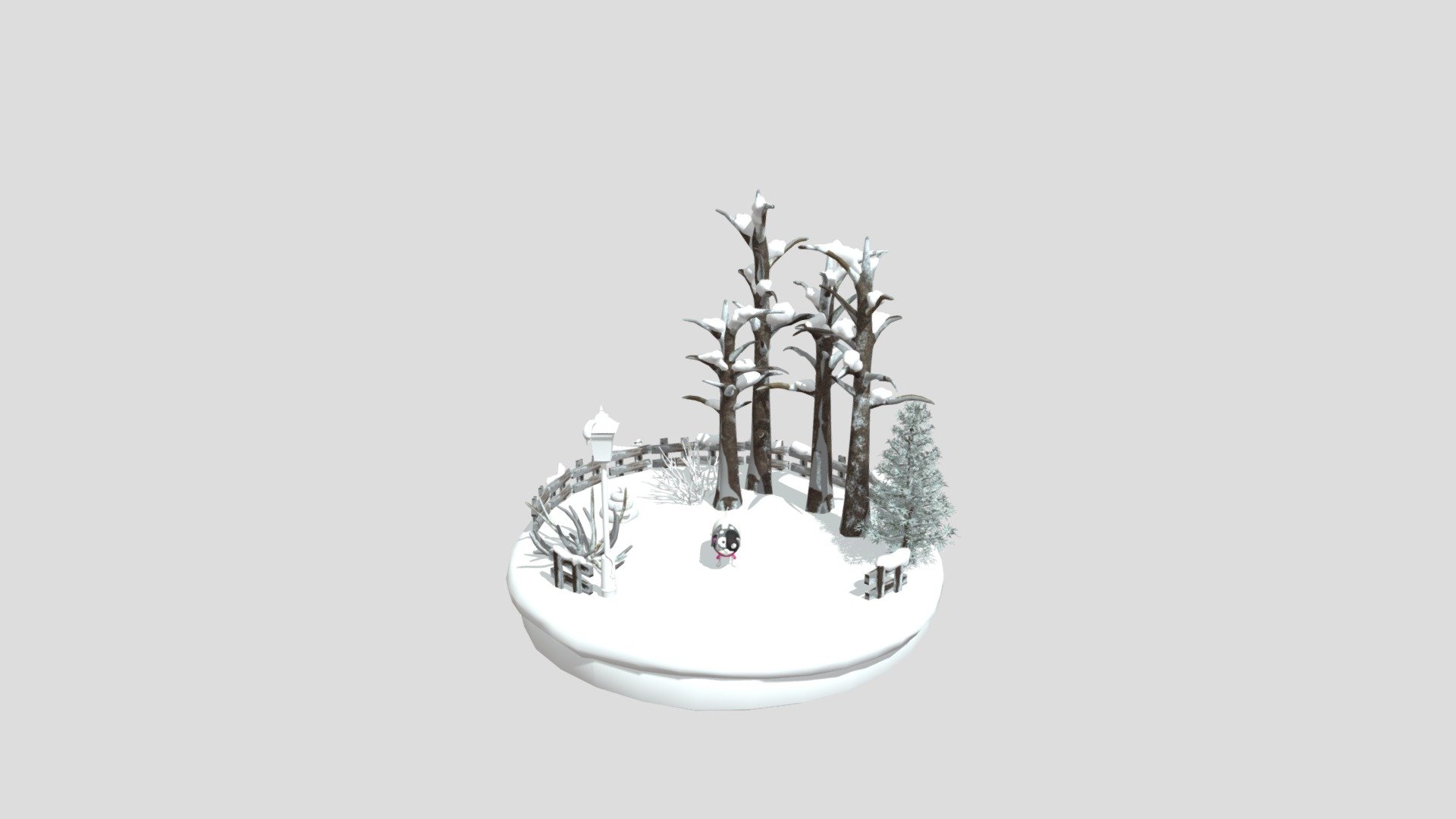 Snowball - 3D model by audiode [33890bc] - Sketchfab