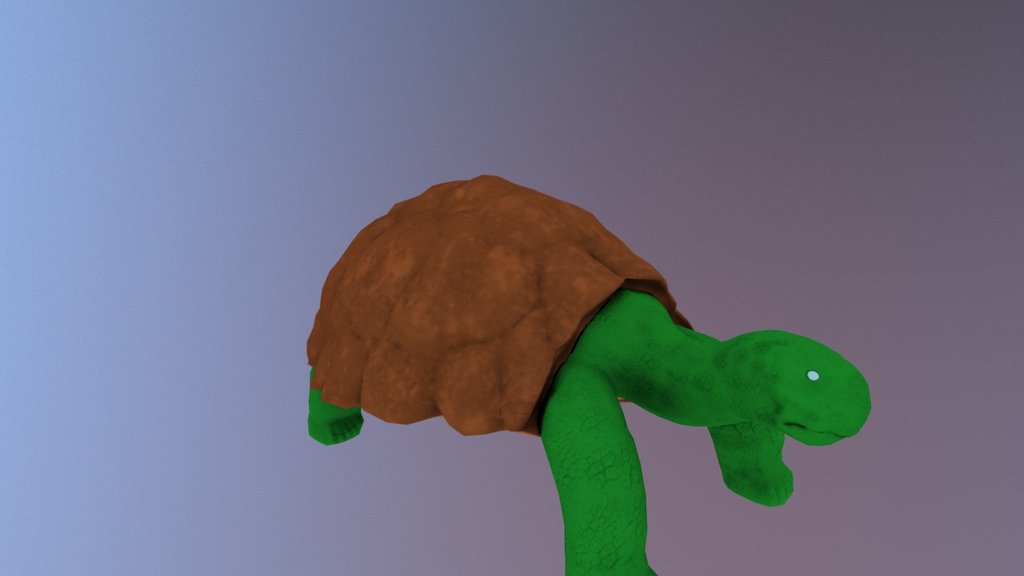 3D Turtle Sculpture