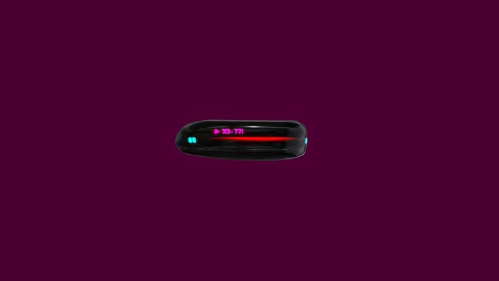 Scifi Visor 3D Model