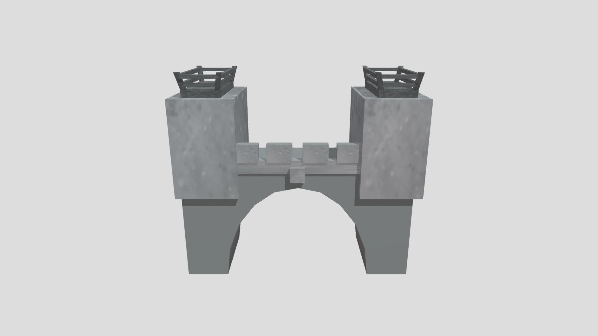 Fortress_Gate_02_Substance - 3D model by Volume01 [338a2cf] - Sketchfab
