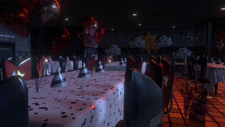 Fazbear's Pizza | New Dawn 3D Model