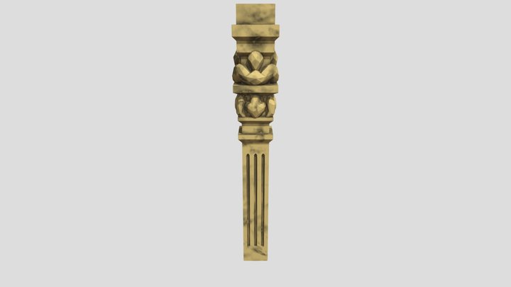 Wall Upper.pillar 3D Model