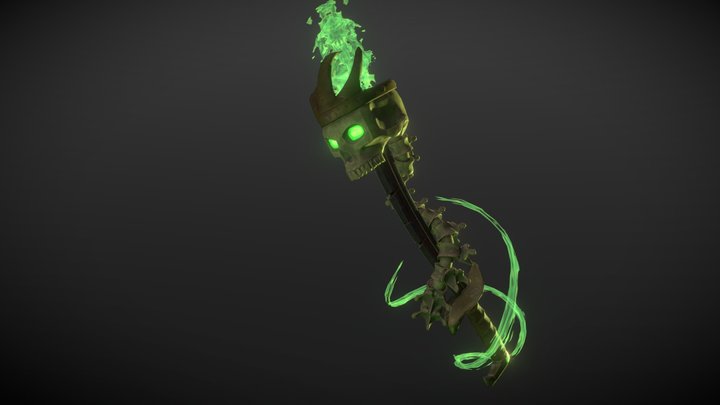 St.Droggas Skull 3D Model