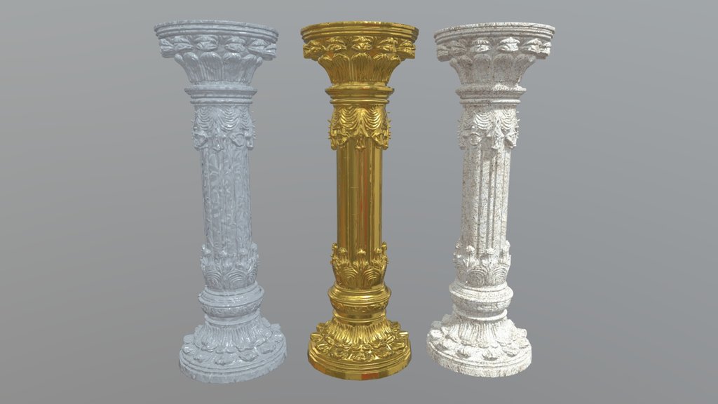 multi-decorated Column