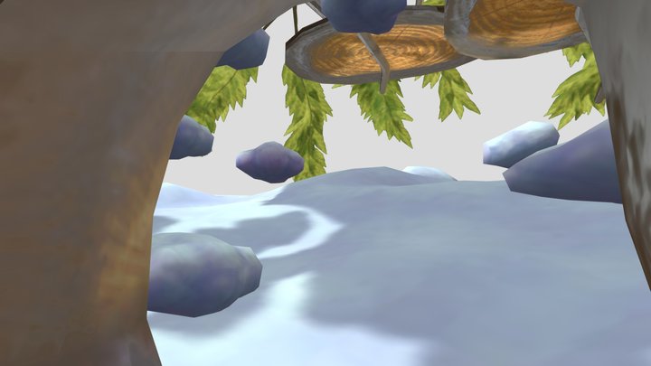 clouds map for gorilla tag 3D Model