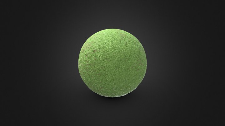Grass Material 3D Model