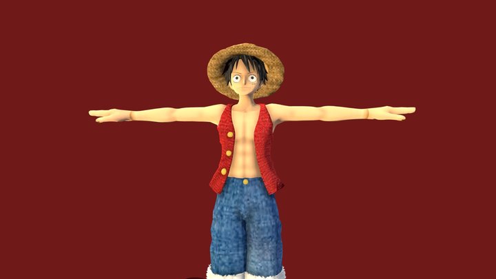 Luffy 3D Model