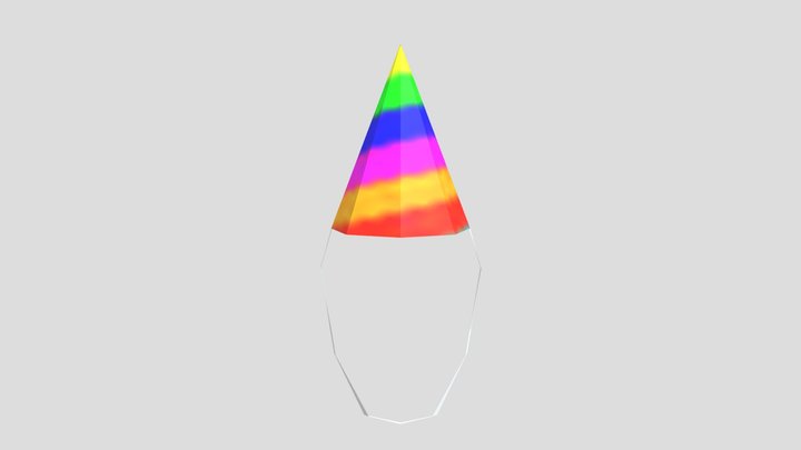 Gorilla Tag PartyHat Minigames 3D Model