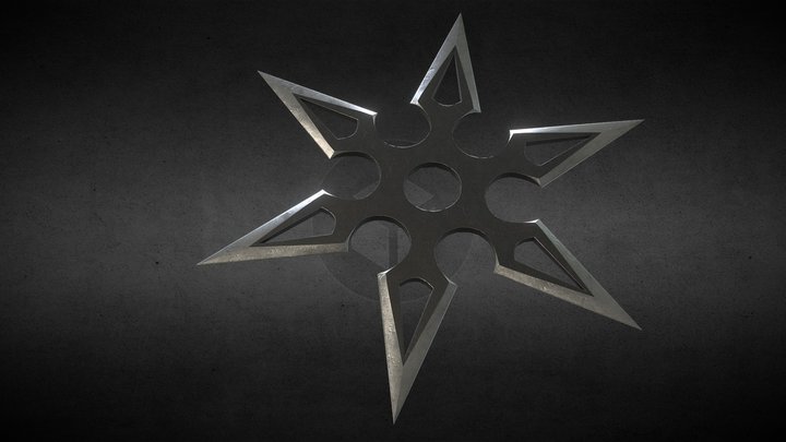 Ninja's Shuriken 2 3D Model