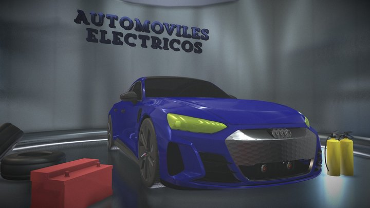 AUTOMOVILES ELECTRICOS 3D Model