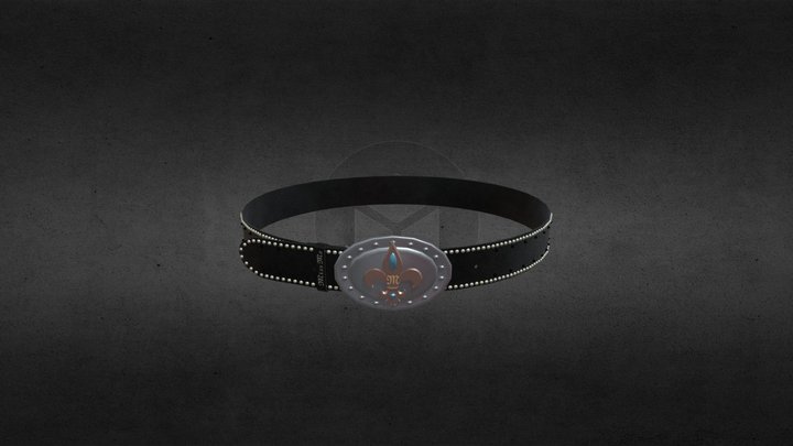 Elegant Ladies Belt 2.0 3D Model