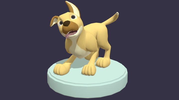 Puppy 3D Model