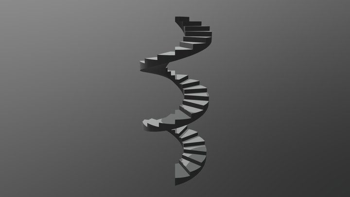 Stairs - QuickSilver 3D Model