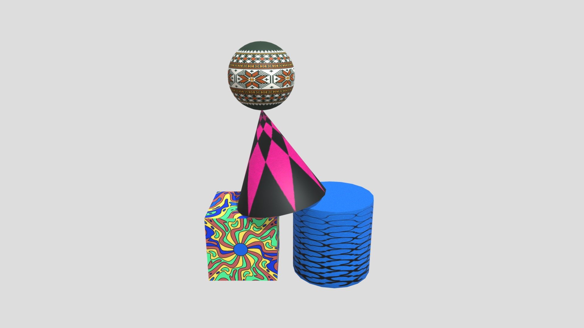 Basic Shapes assignment - 3D model by ahmadmirza07 (@ahmad.ali3851945 ...