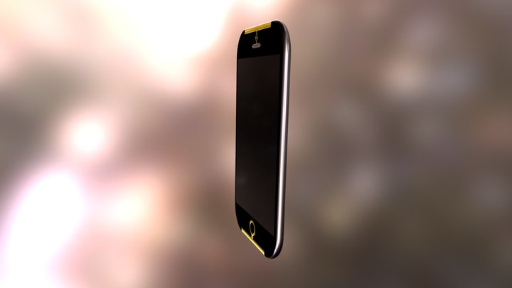 IPhone 6 Gold Edition 3D Model