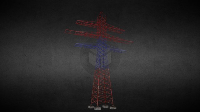 Electro Tower 3D Model