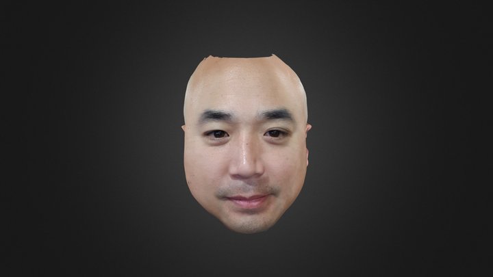 Tony 3D Face Scan 3D Model