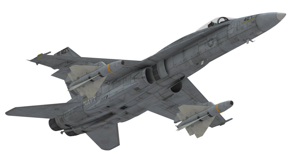 F/A-18A Hornet with Walleye II