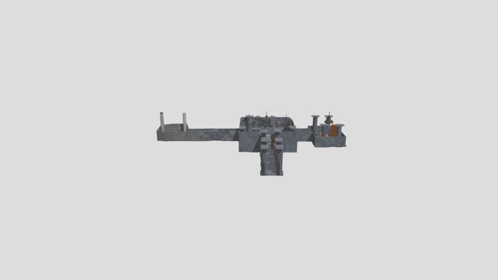 Tpfinal_catacombes de mauvais goût 3D Model