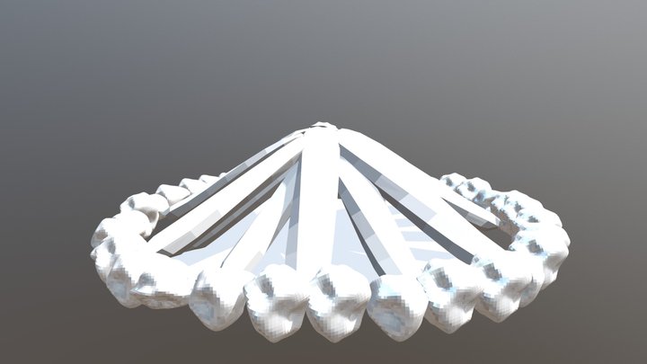 Fuego Low Poly [Bonfire] 3D Model
