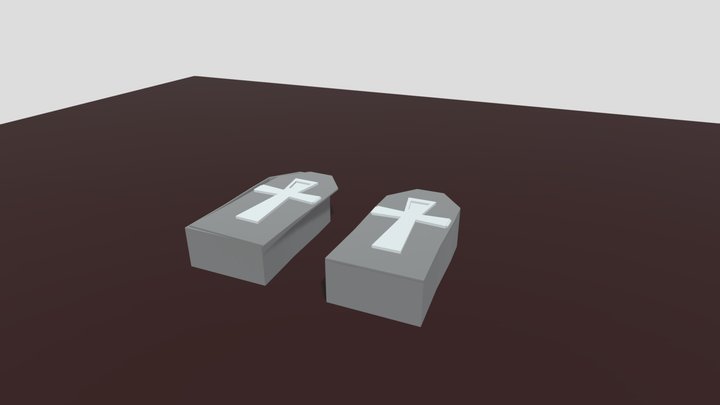 Coffin Halloween special 3D Model