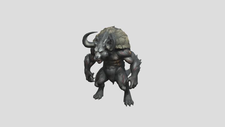 Shellbound Warwolf 3D Model