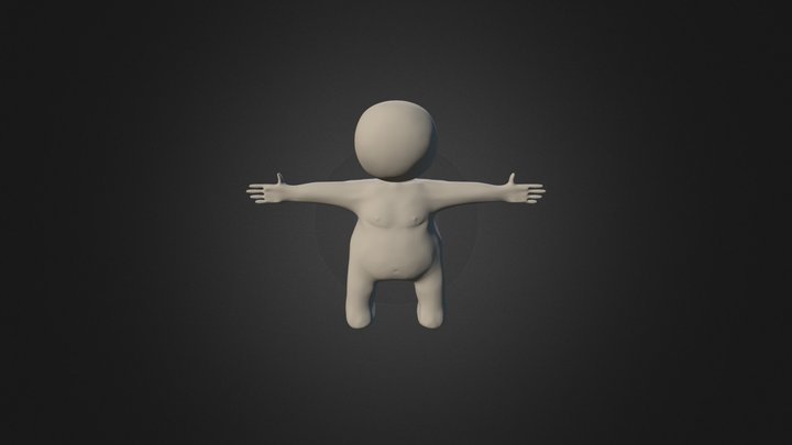 Test Man v2.0 3D Model