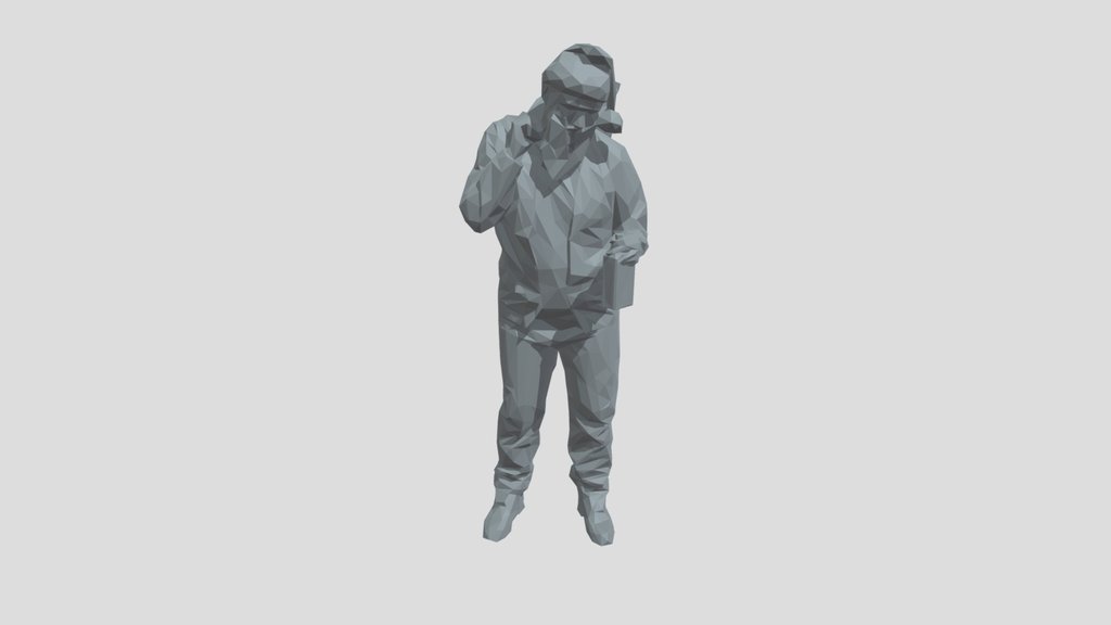 Lowpoly Bad Santa
