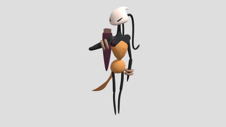 Shakra - Hollow Knight: Silksong 3D Model