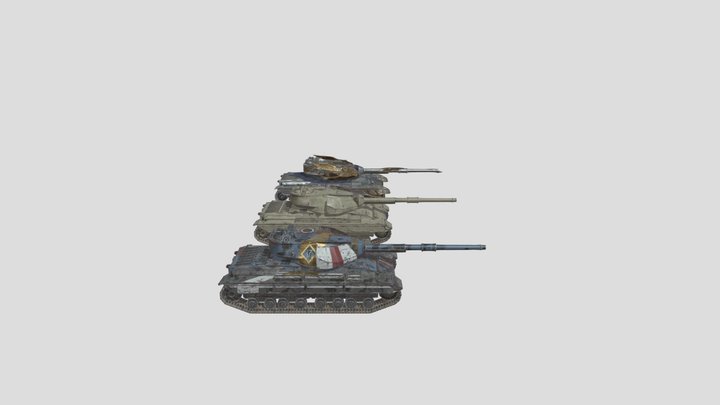 Super Conqueror 3D Model