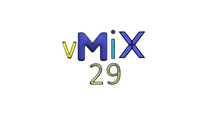 vMix 29 Full Program 3D Model