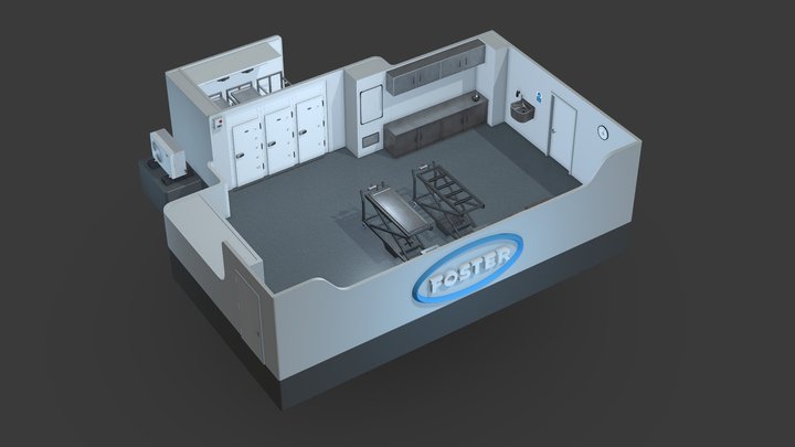 FOSTER_Mortuary_Room 3D Model
