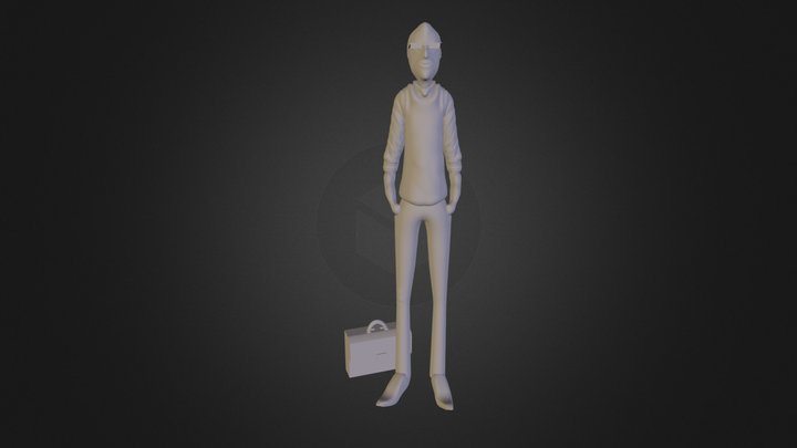 Business Man 3D Model