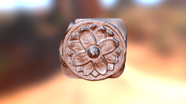 Door Medallion 3D Model