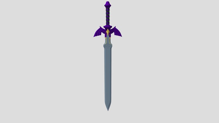Master Sword 3D Model