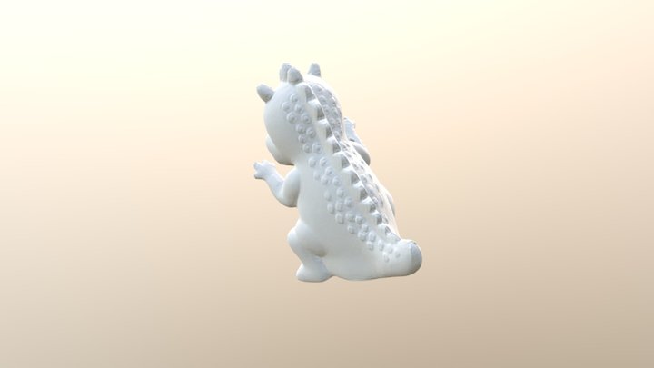 Dinosaur (Pro Scan - no texture) 3D Model