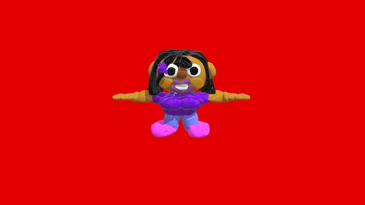 Airhead - Maria (XXL) (Rigged) 3D Model