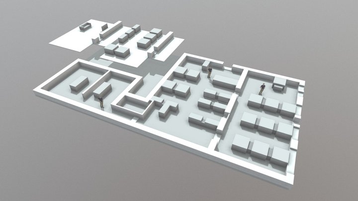 Мансарда на Чайковского 79 3D Model