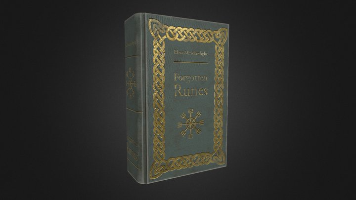 Old book 3D Model