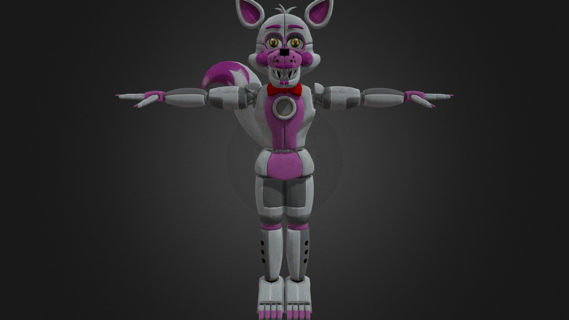 Funtime Foxy Help Wanted Download Free 3d Model By Juztandy