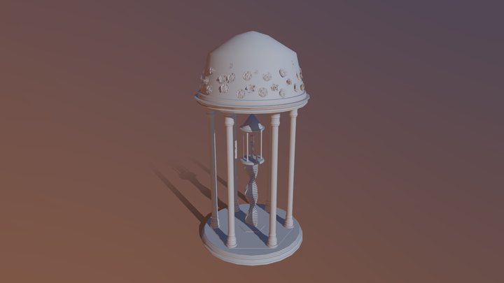 Siqi Guo CGT116 Week2 Pillar 3D Model