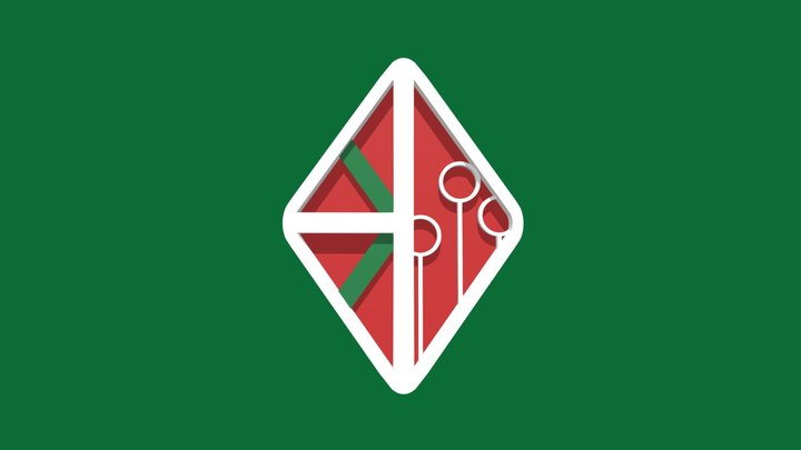 Logo Euskadi Quadball 3D Model