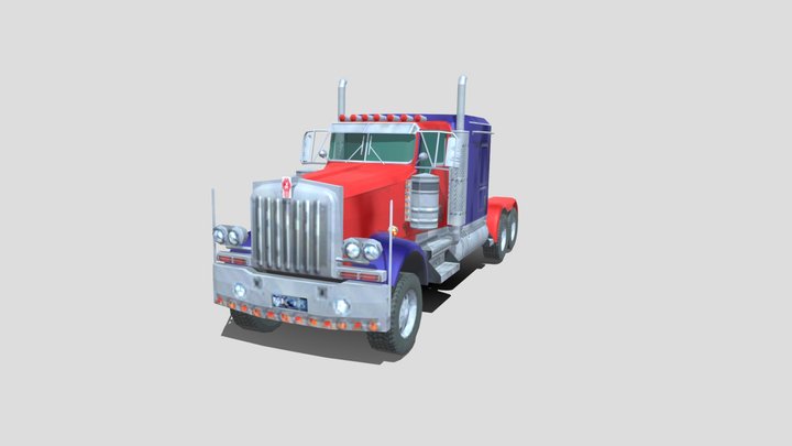 Robovision Optimus Prime Vehicle Mode Model