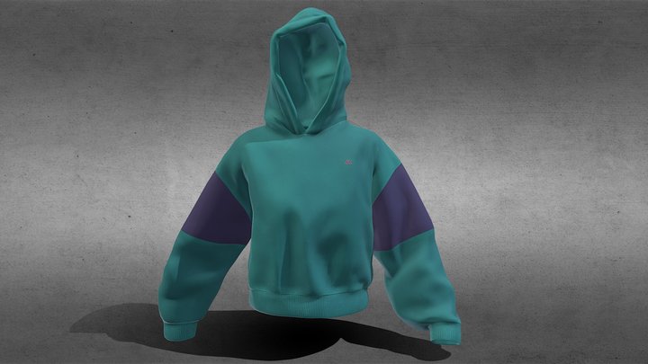 Hoody retopologized