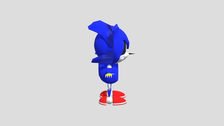 Super Sonic 3 Classic 3D model 3D printable