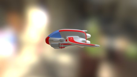 Ship Concept U-4 3D Model