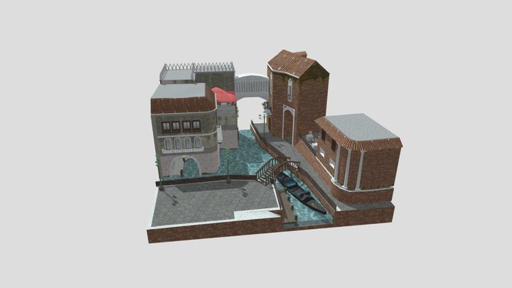 1DAE09 Geebelen Mika CityScene 3D Model